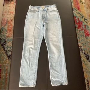 Madewell Perfect Vintage Jean Size 25 Light Wash